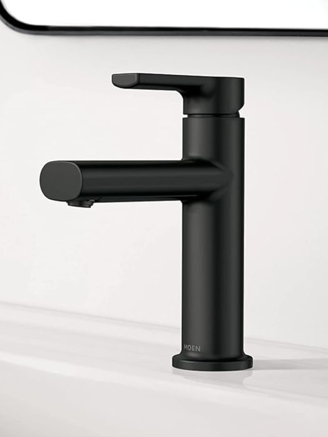 Matte Black One-Handle Single Hole Sink Faucet
